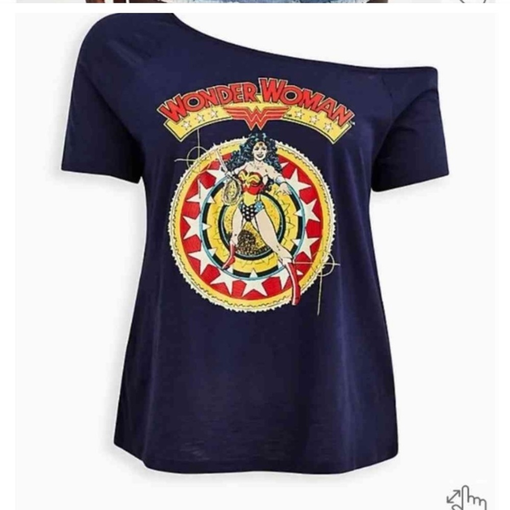 Torrid Off The Shoulder Wonder Woman Top